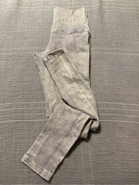 Avocado Gray Seamless Leggings